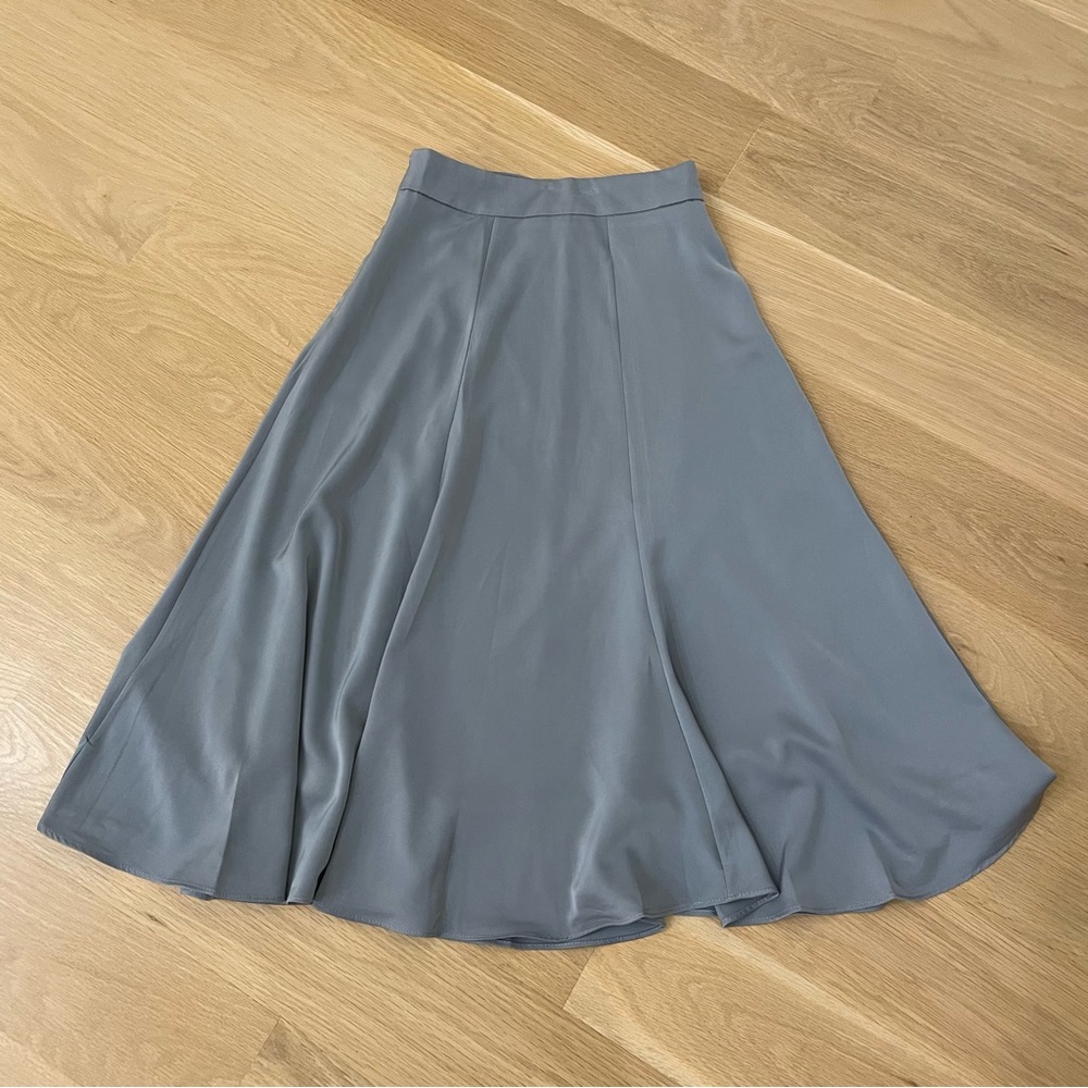 Chicwish blue midi skirt size xs